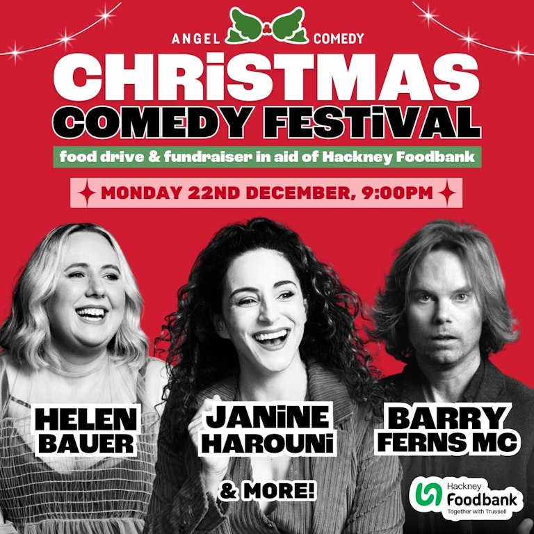 Christmas Comedy Festival - Helen Bauer, Janine Harouni & More! at The Bill Murray - Angel Comedy Club