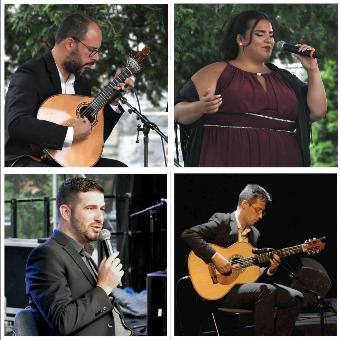 Photo of Portuguese Fado: Alison Dasilva, Pedro Botas, Ricardo Parreira, and Nelson Aleixo