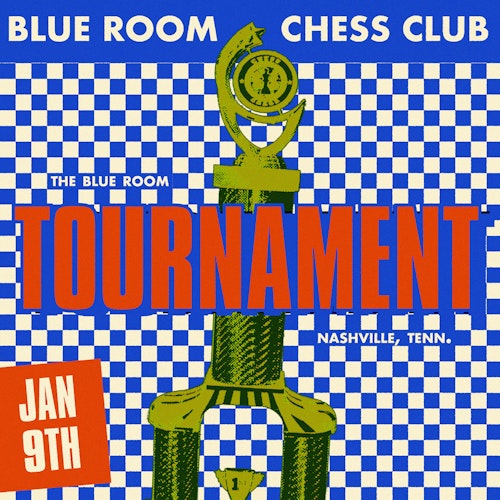 Blue Room Chess Club Tournament at Blue Room at Third Man Records in Nashville, TN