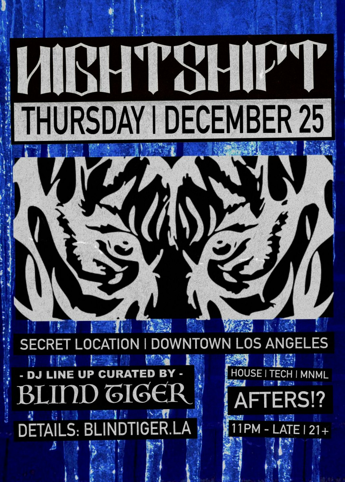 Nightshift Afterhours Tickets | From Free | 25 Dec @ Location TBA