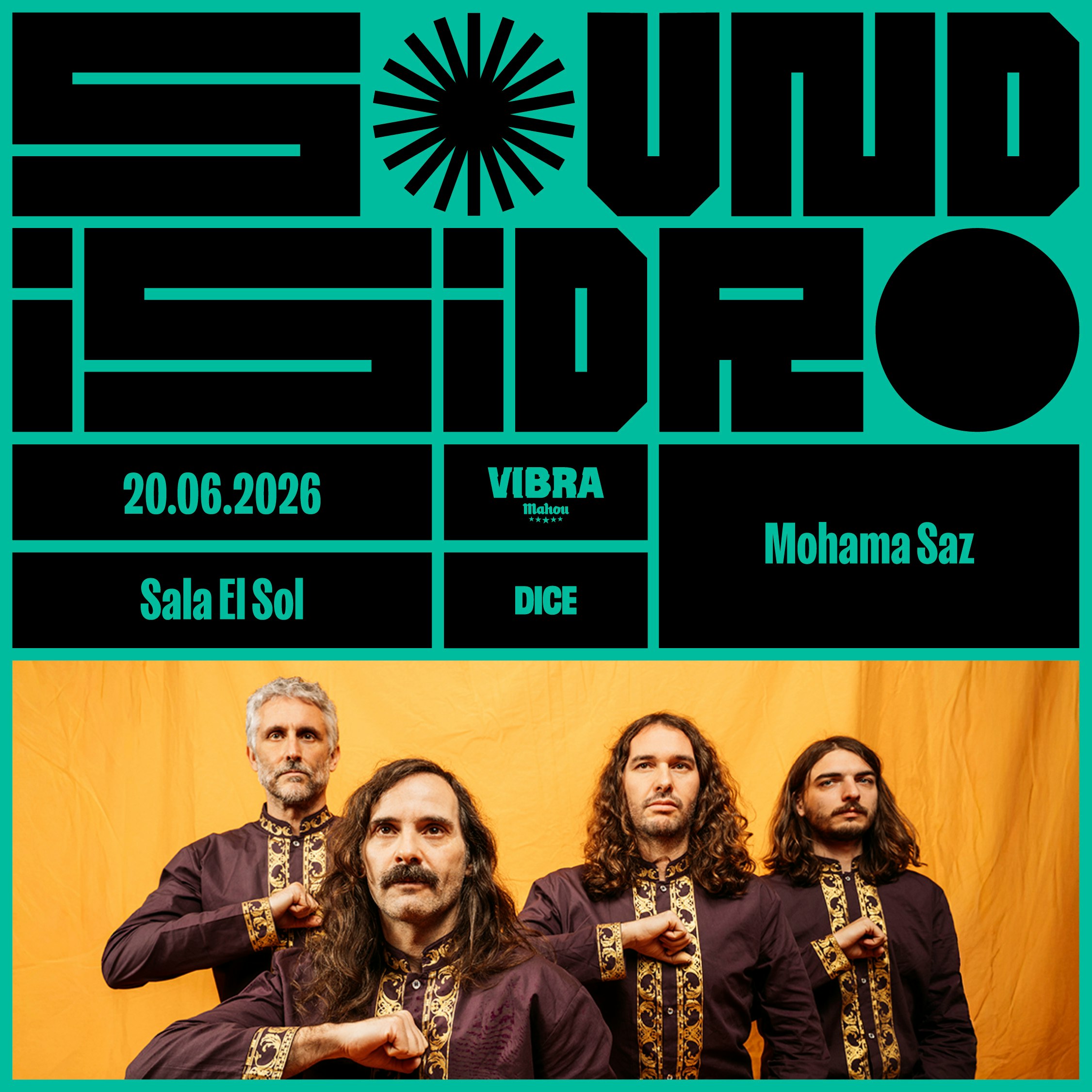 Mohama Saz en Sound Isidro