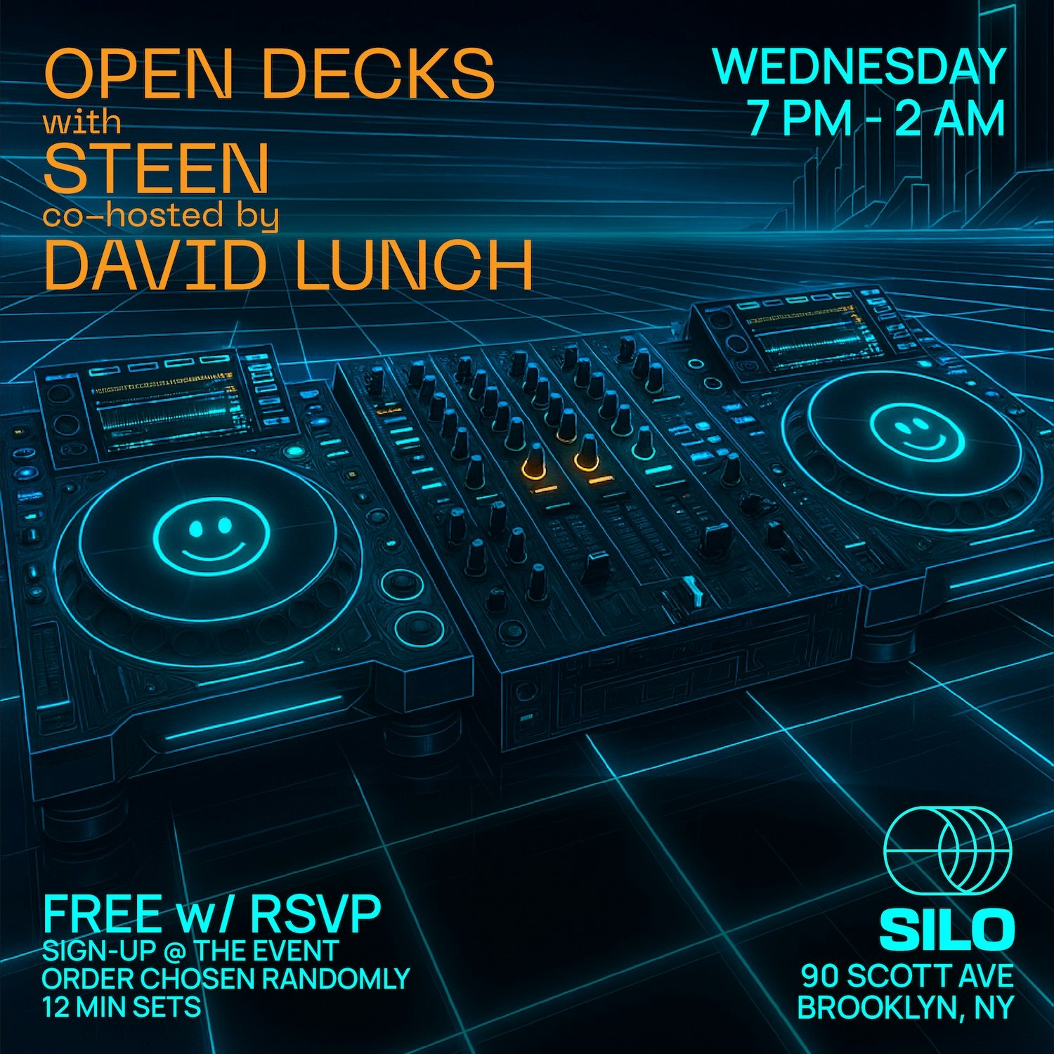 Open Decks w/ Steen & David Lunch