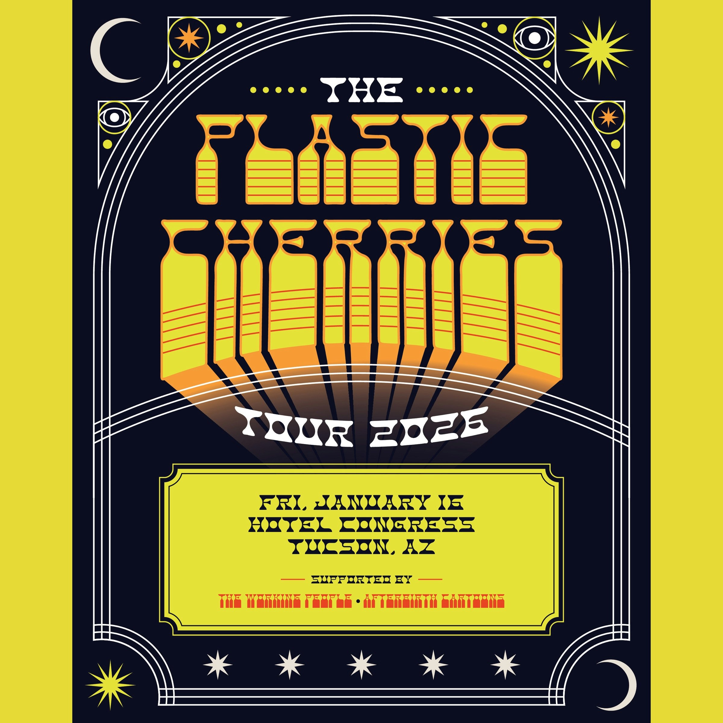 Plastic Cherries w/ The Working People + Afterbirth Cartoons