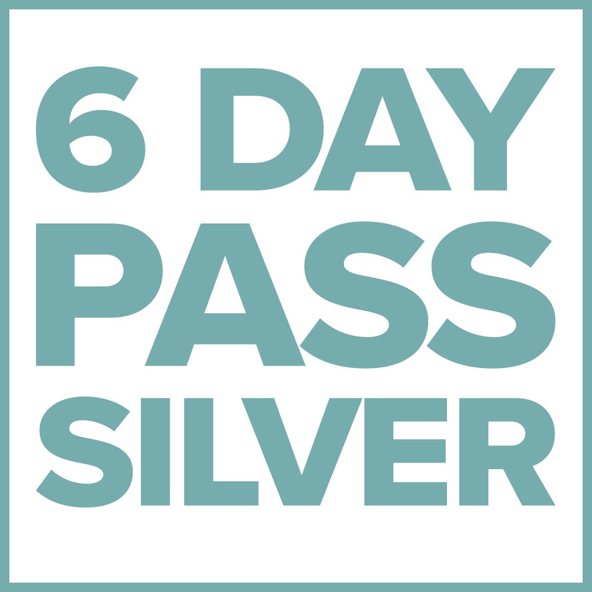 Photo of LTBW26 | 6-Day Pass SILVER