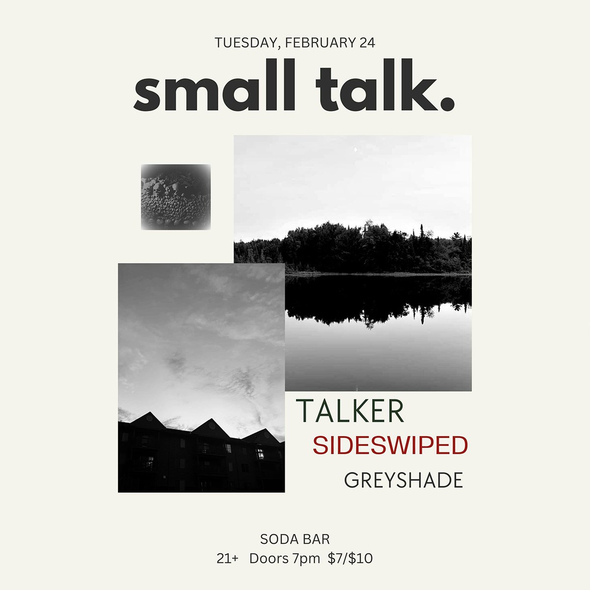 Photo of small talk., Talker, Sideswiped, Greyshade
