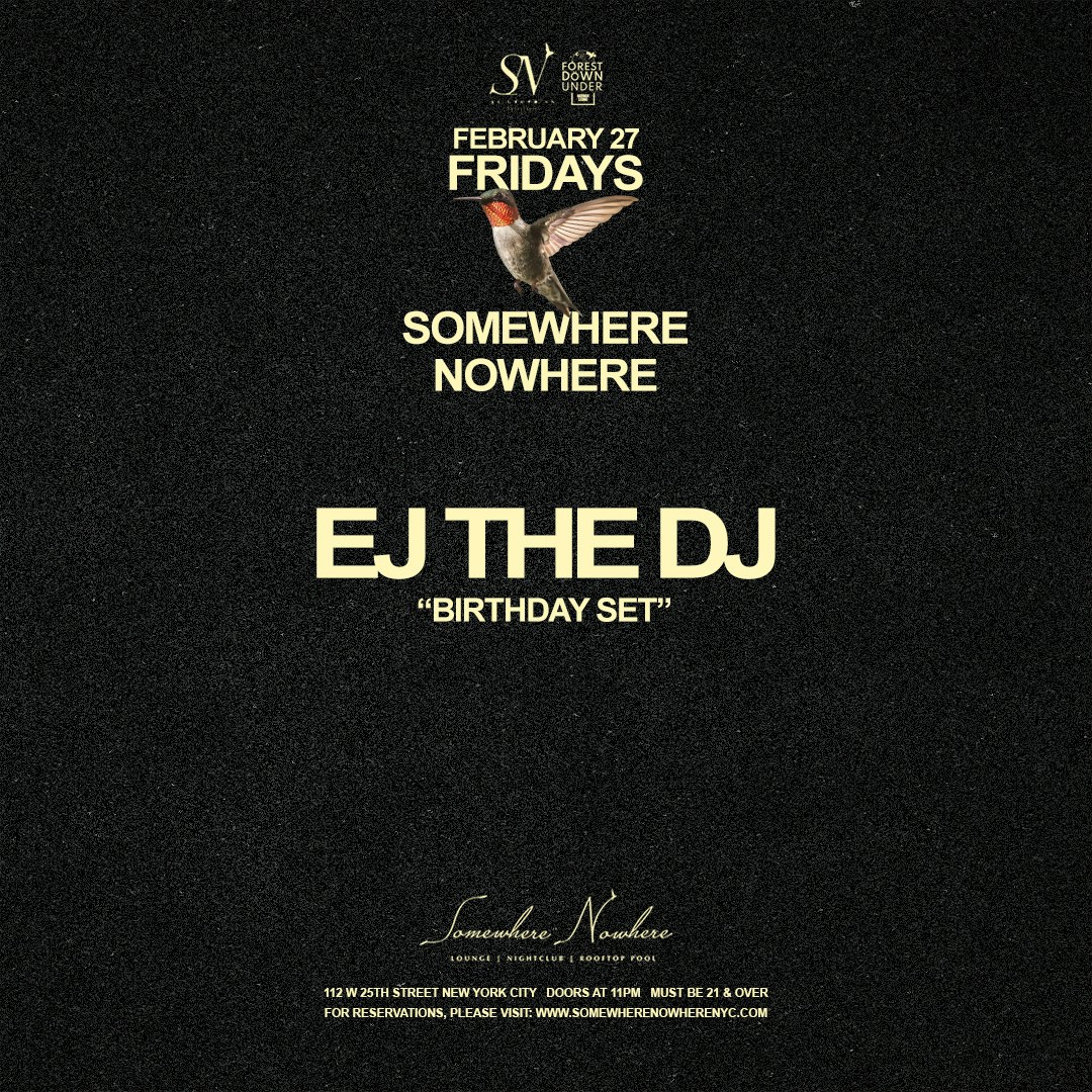 EJ The DJ (Birthday Set)