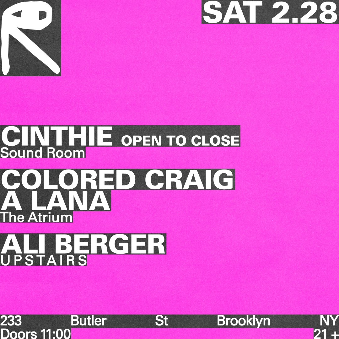 Image for Cinthie / Colored Craig + A lana / Ali Berger