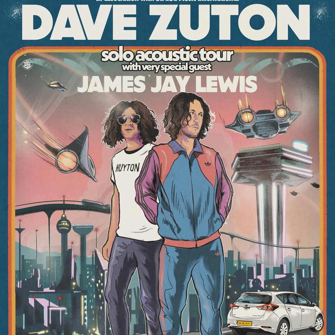 Photo of Dave McCabe (The Zutons) with very Special Guest James Jay Lewis