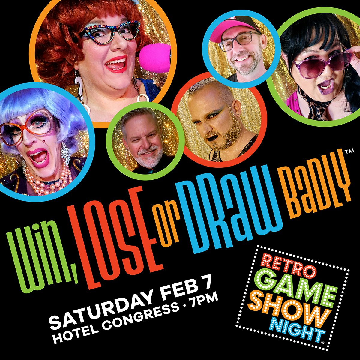 Retro Game Show Night: Win, Lose or Draw Badly!