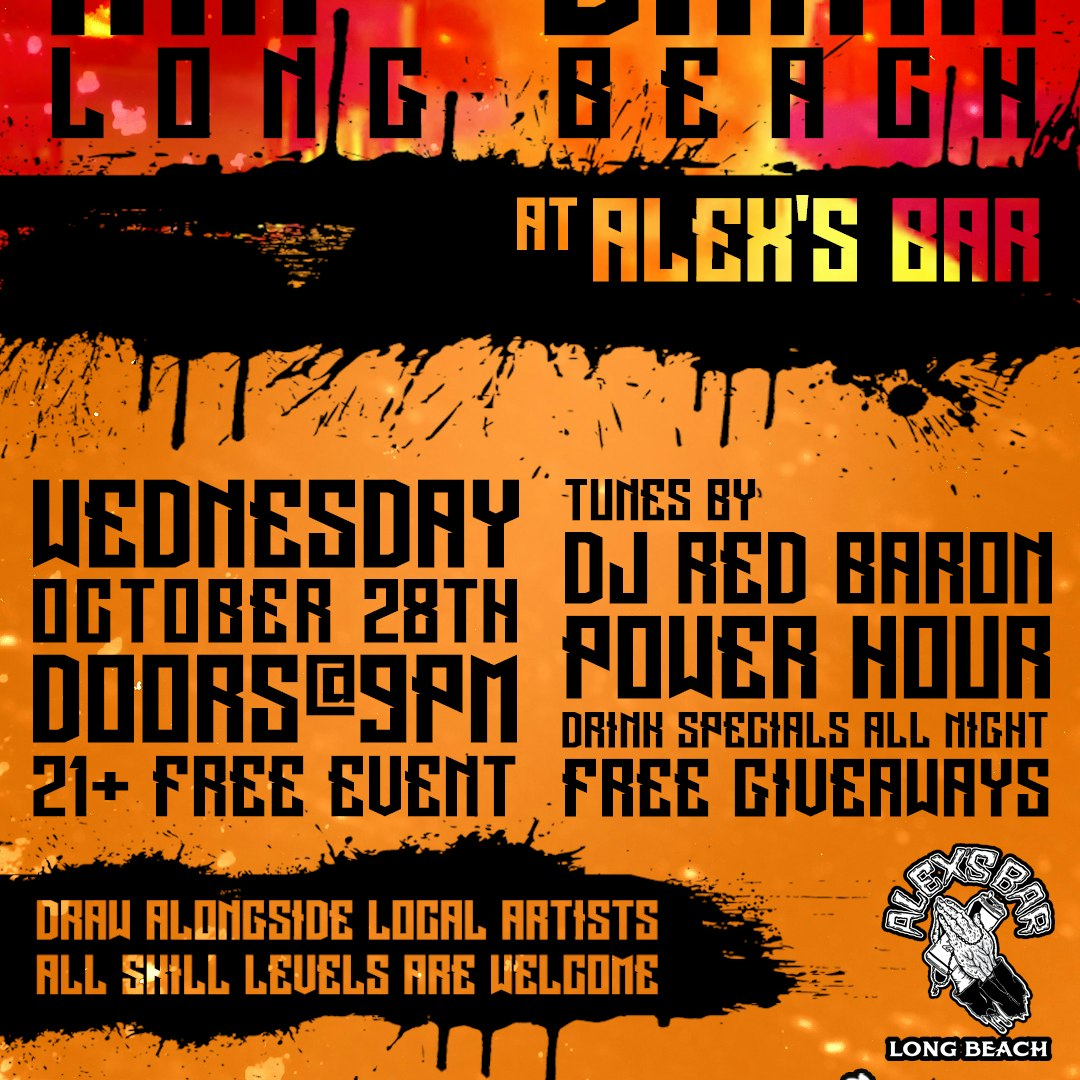 INK AND DRINK with DJ RED BARON