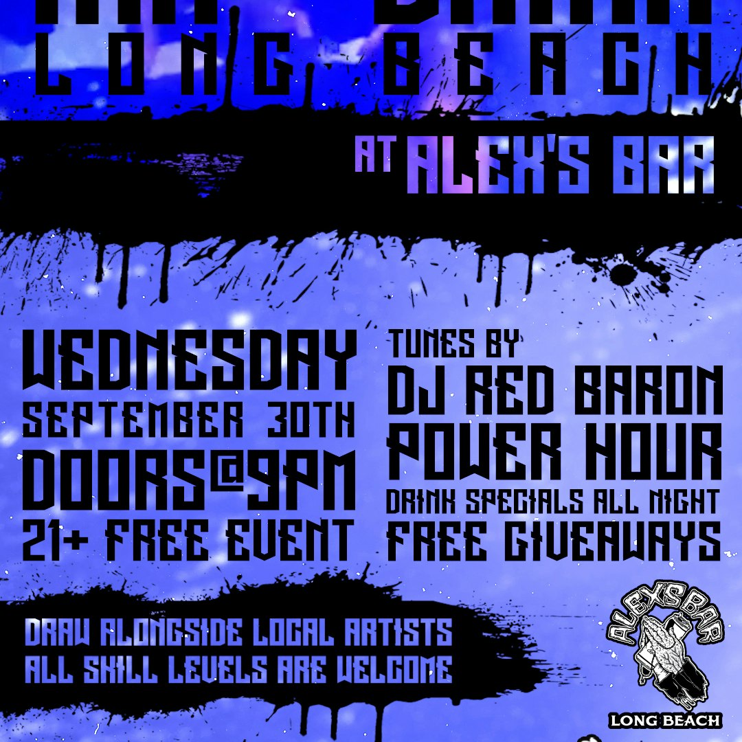 INK AND DRINK with DJ RED BARON