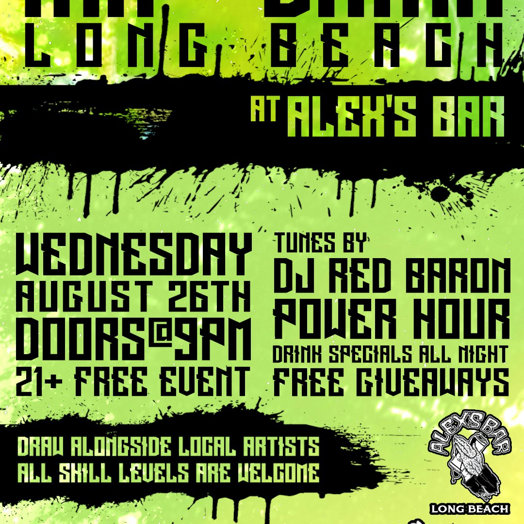 INK AND DRINK with DJ RED BARON