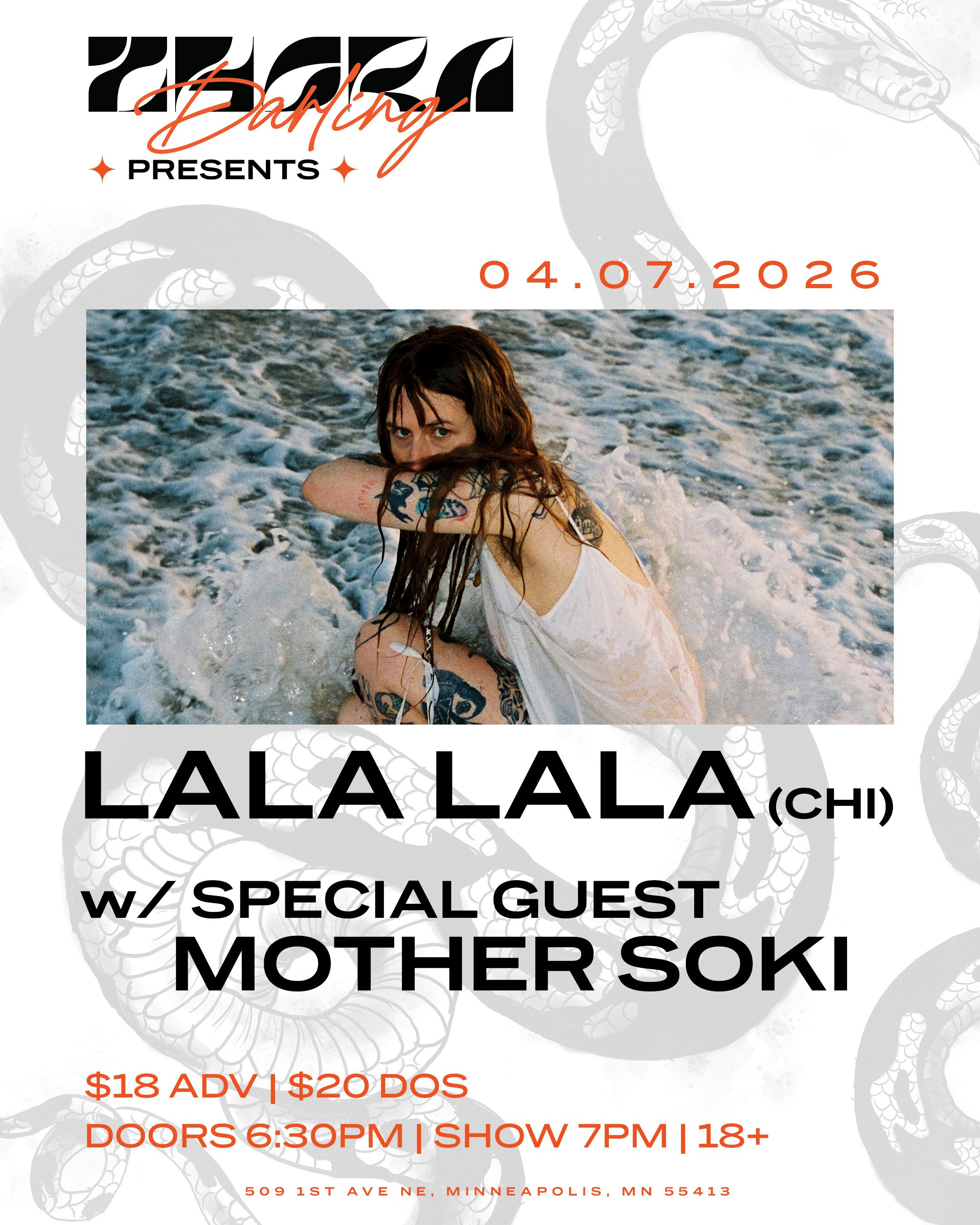 Lala Lala w/ Mother Soki Tickets | US$22.84 | Apr 7 @ Zhora