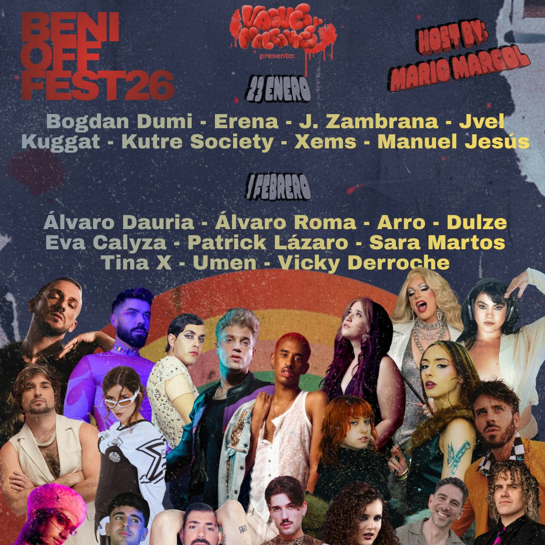 Benioff 2026 Tickets | €12 | Jan 23 @ Sala Vesta, Madrid | DICE