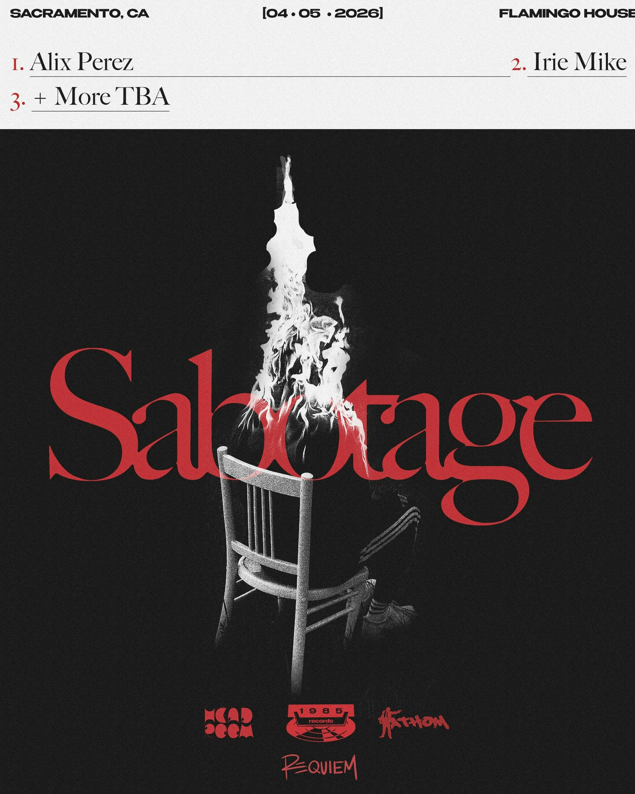 Alix Perez 'Sabotage Tour'