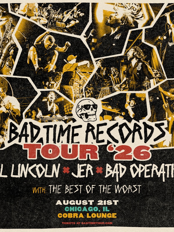 Bad Time Records Tour 2026: Kill Lincoln / Jer