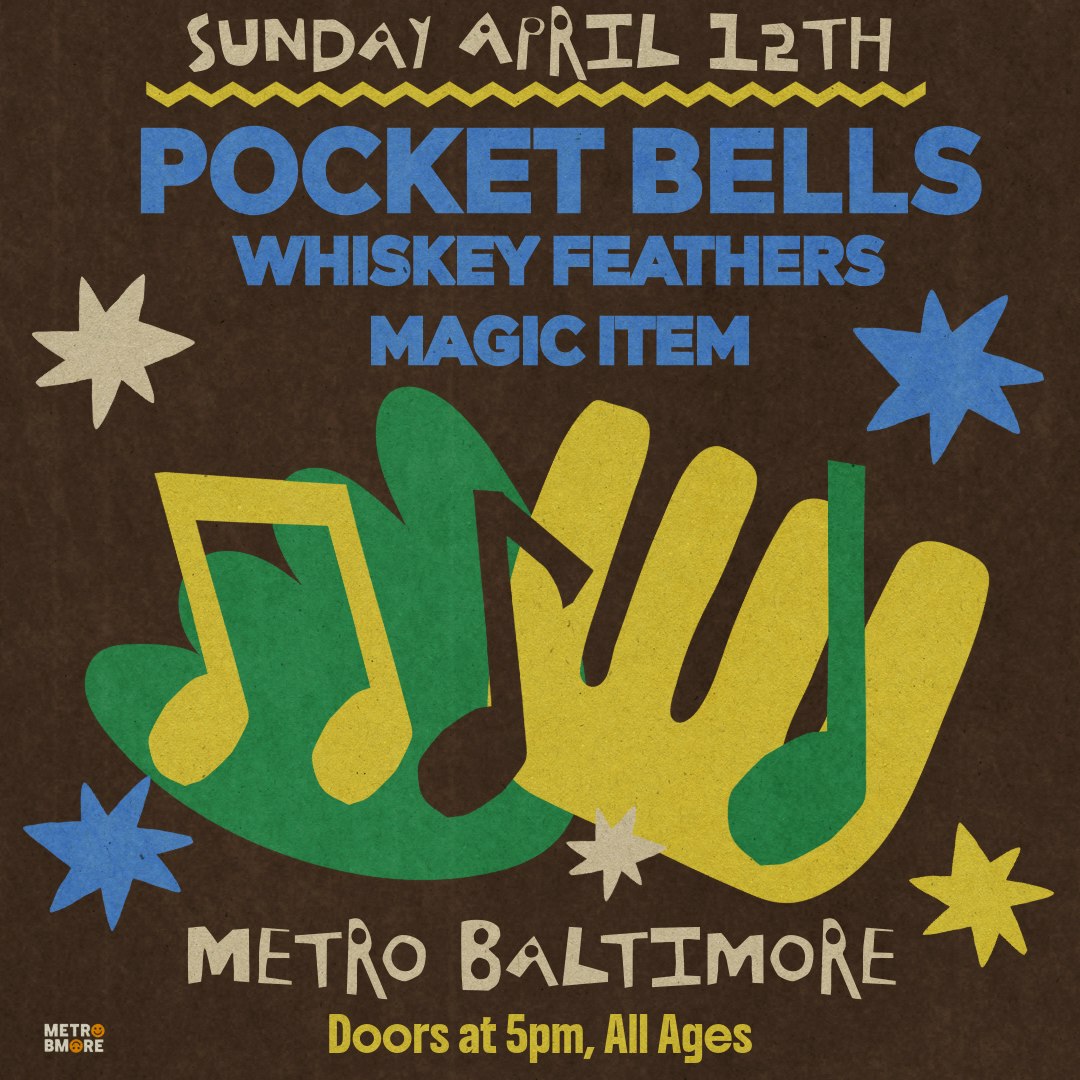 Photo of POCKET BELLS w/ Whiskey Feathers and Magic Item