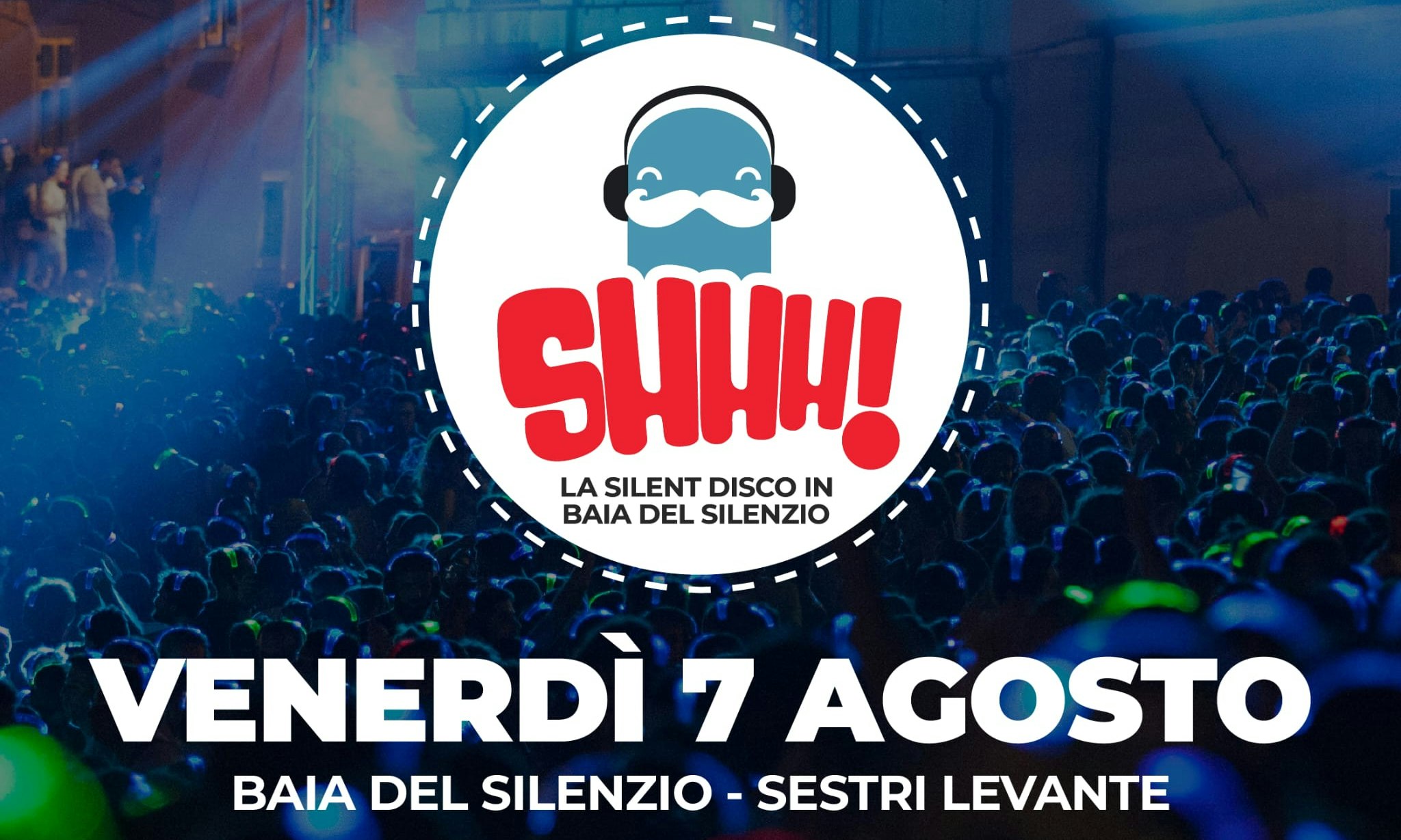 Shhh! La Silent Disco in Baia del Silenzio