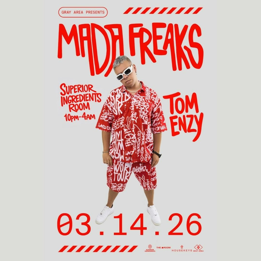 Madafreaks w/ Tom Enzy & Guests Tickets | From $25.38 | 14 Mar
