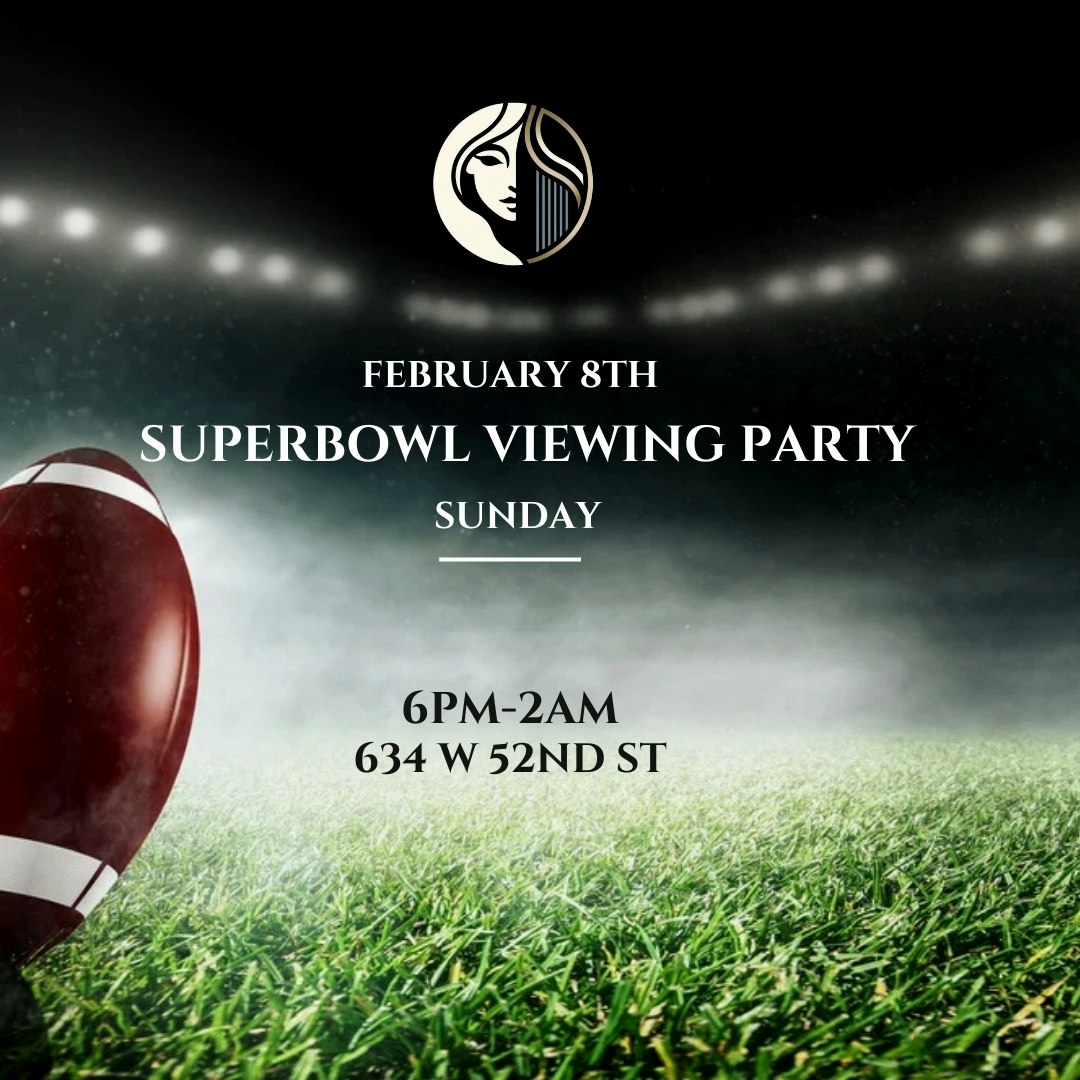 Photo of Superbowl viewing party