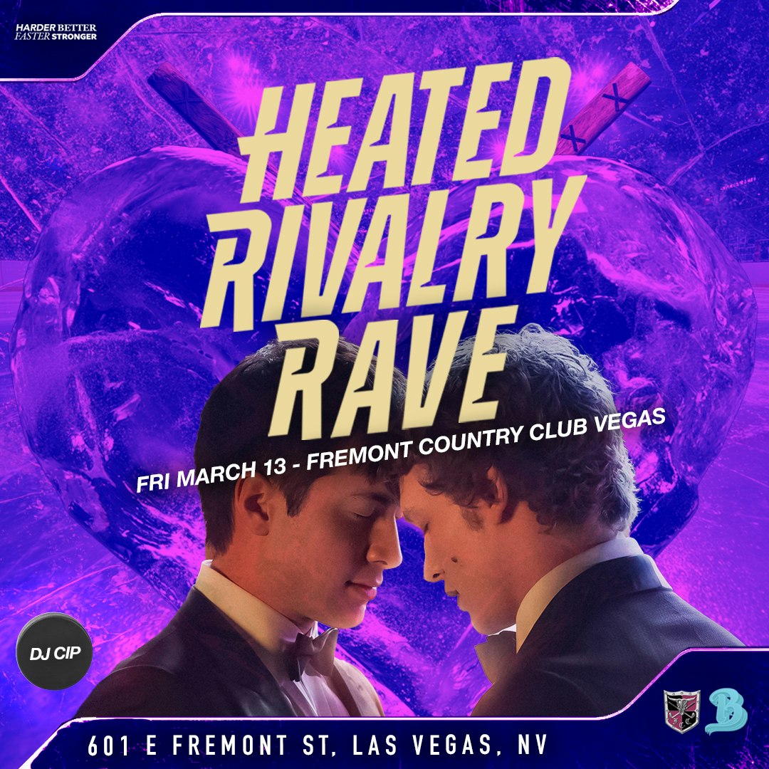 Heated Rivalry Rave Bilhetes | A partir de $ 25 | 13 de mar. @ Fremont ...