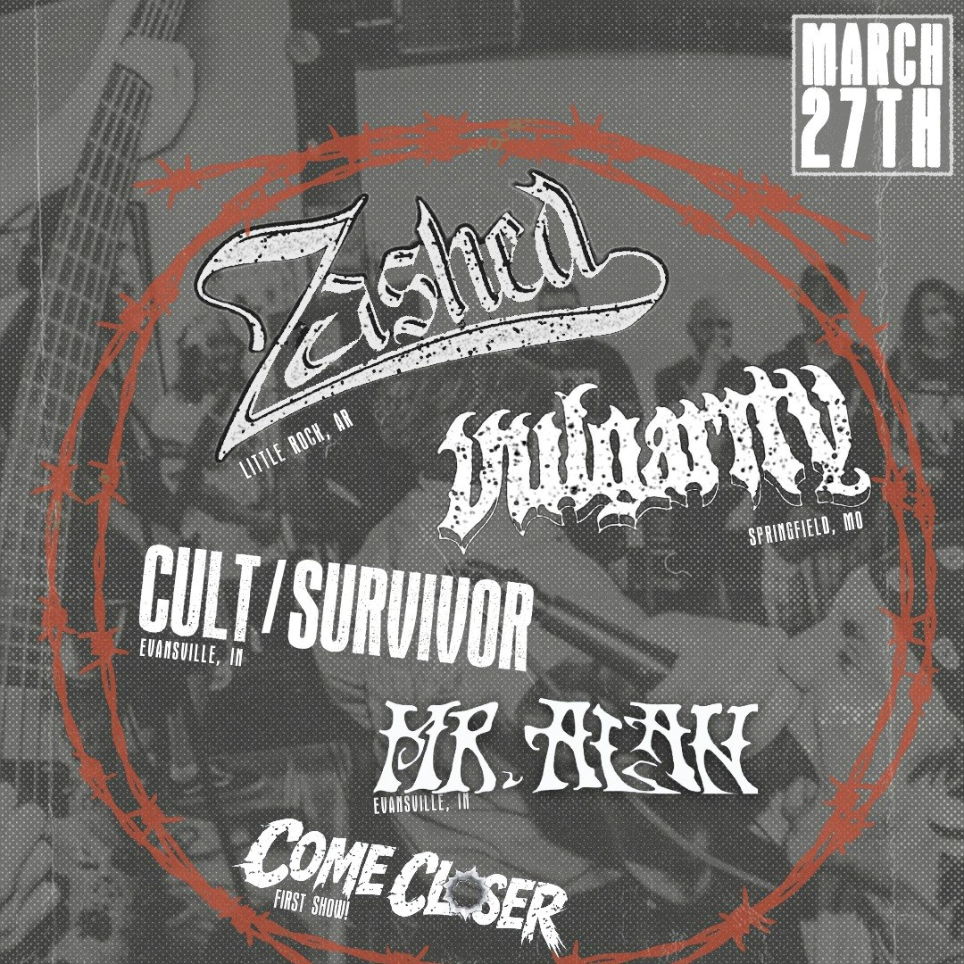 Photo of Zashed & Vulgarity Tour! + 3 local supports!