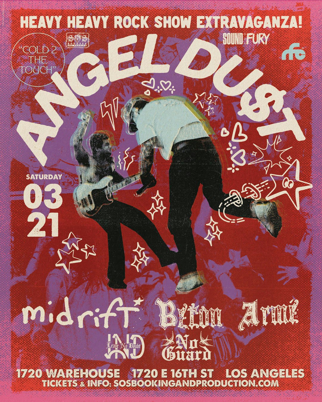 Angel Du$t, Midrift, Beton Arme & Leave No Doubt Tickets | $32.96