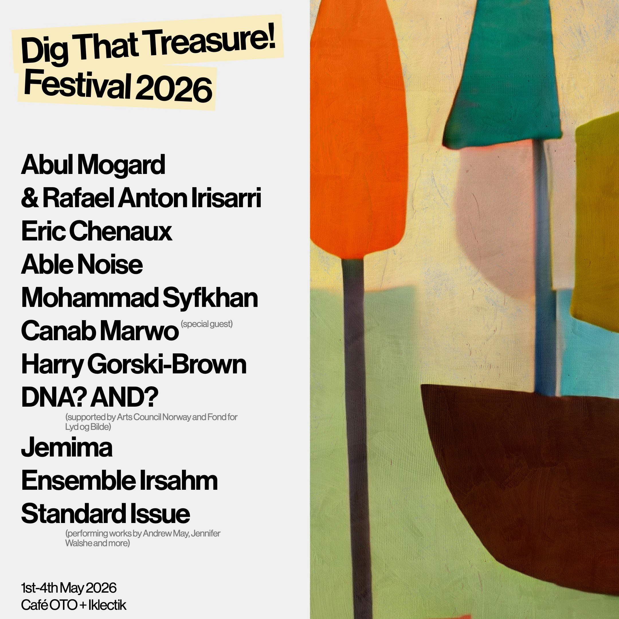 Limited 4-day pass: Dig That Treasure! Festival