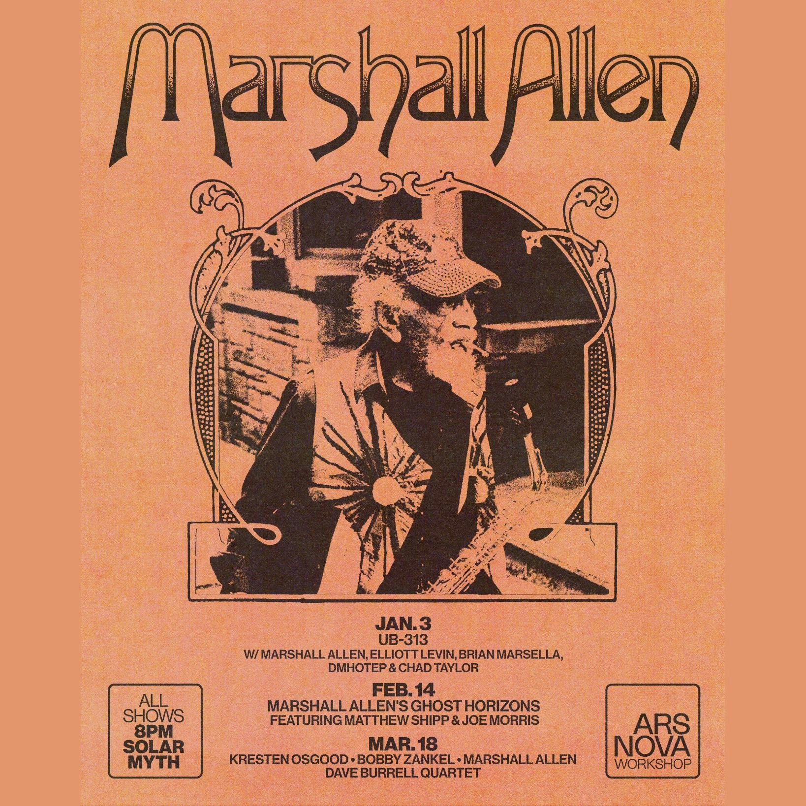 Kresten Osgood w/ Bobby Zankel, Marshall Allen + Dave Burrell