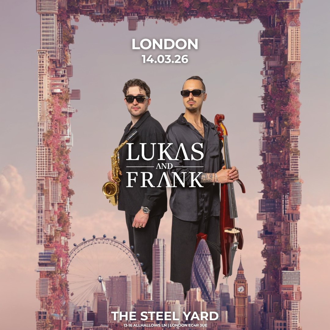 Photo of Lukas & Frank live in London at The Steel Yard