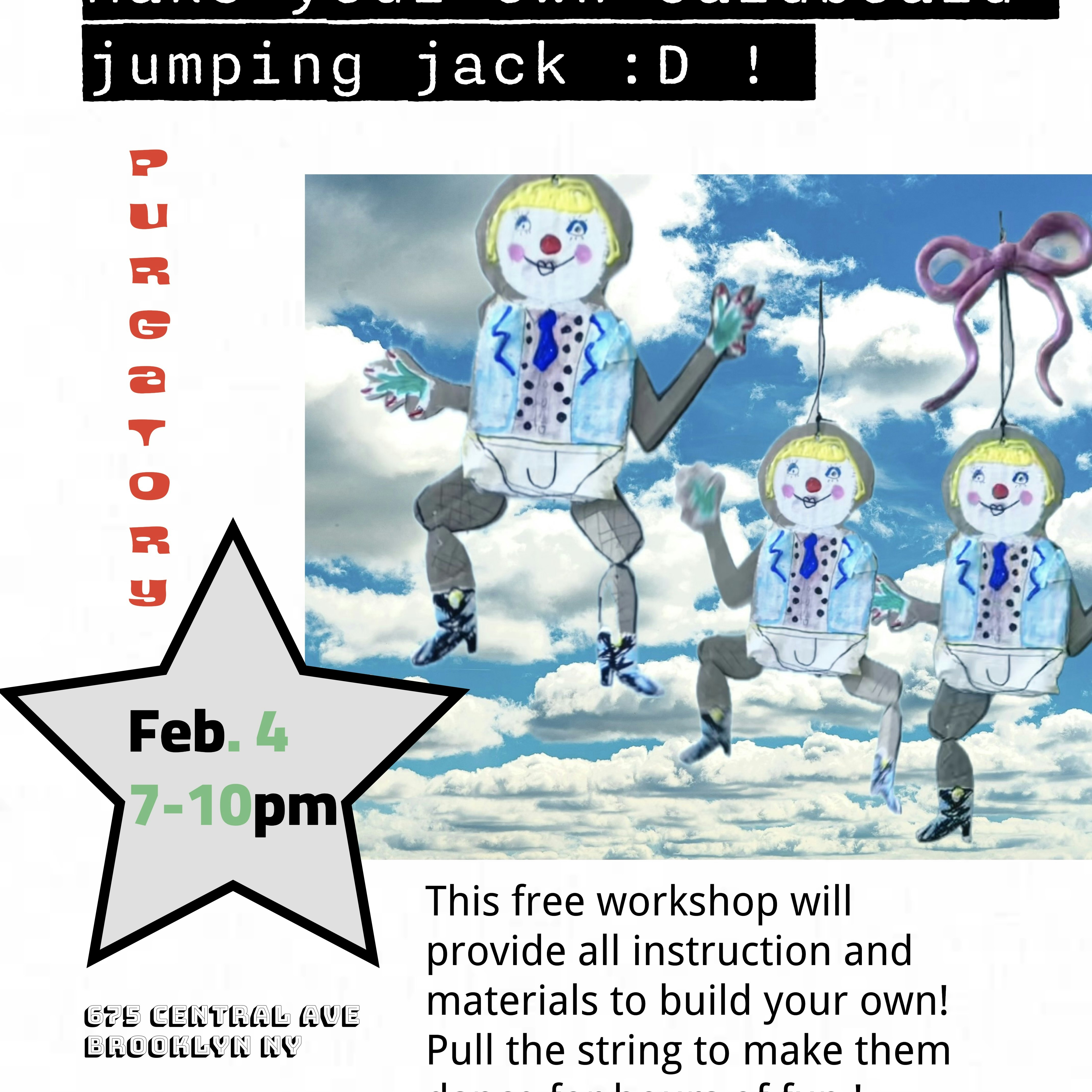 Photo of DOWNSTAIRS: Jumping Jack Workshop