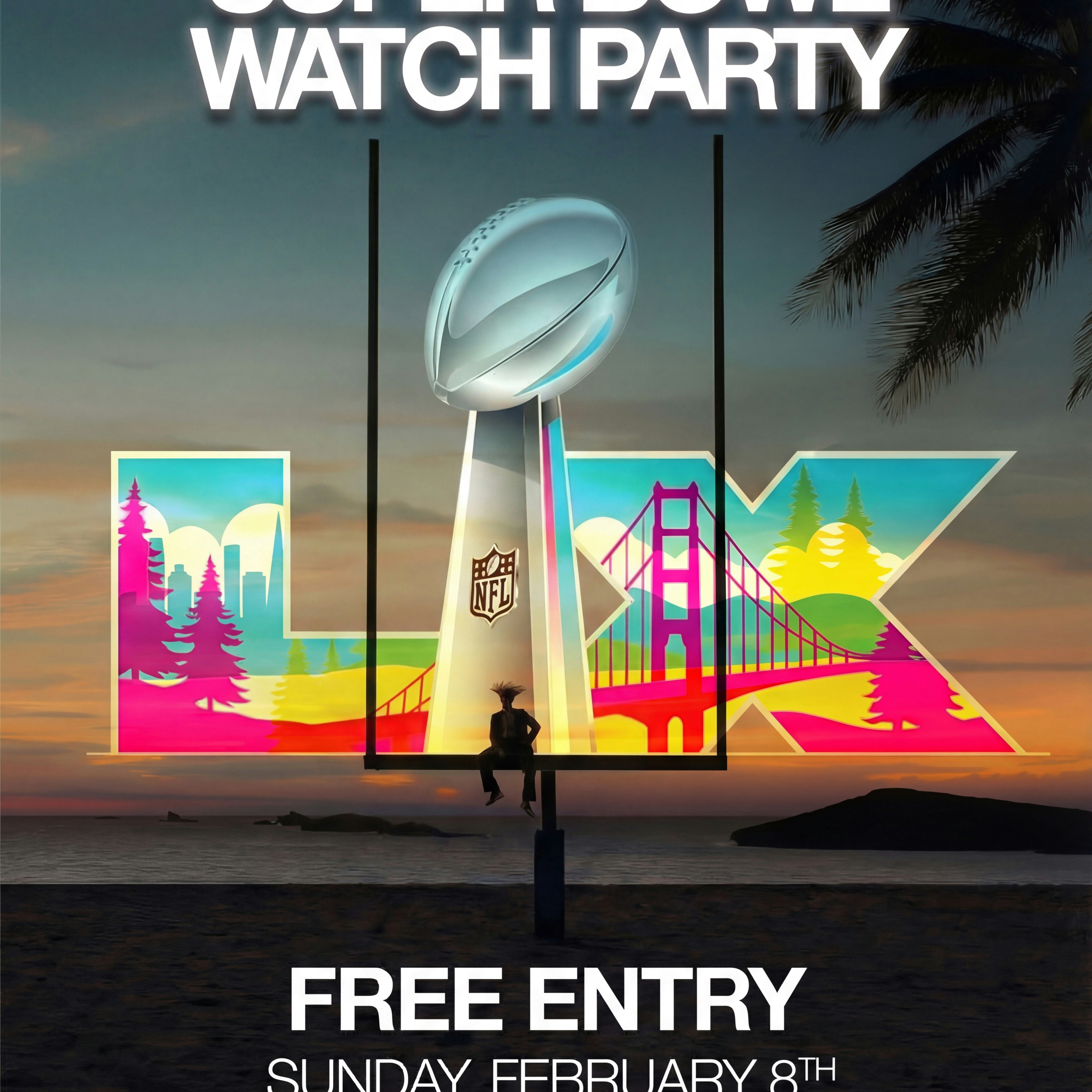 Photo of SUPER BOWL Watch Party → FREE RSVP