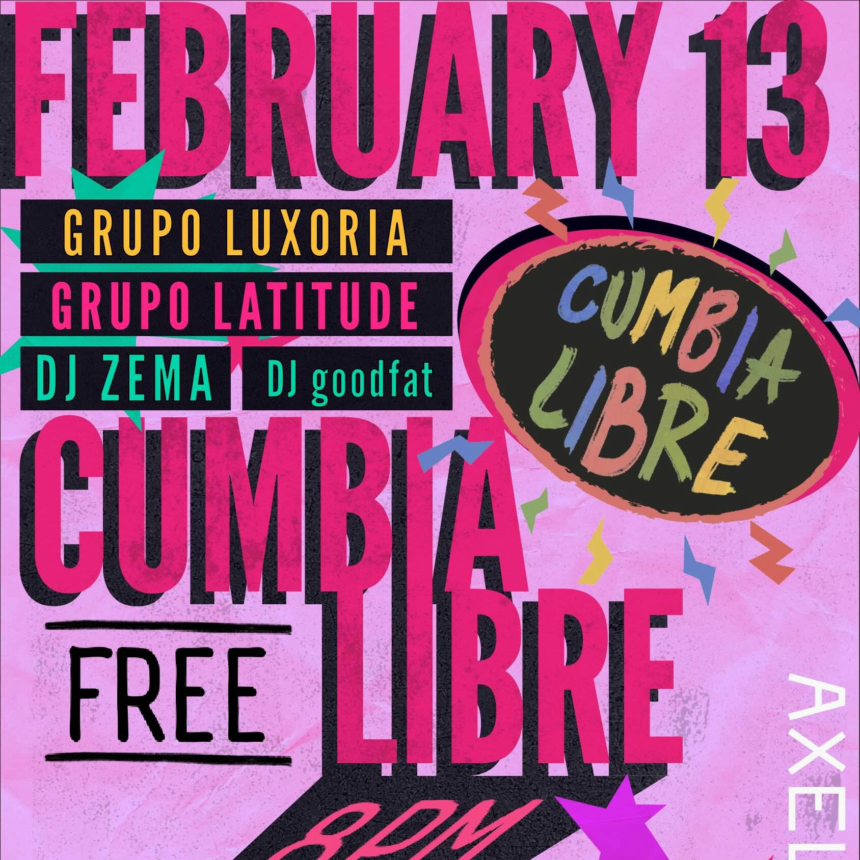 Photo of CUMBIA LIBRE: Grupo Luxoria & Grupo Latitude