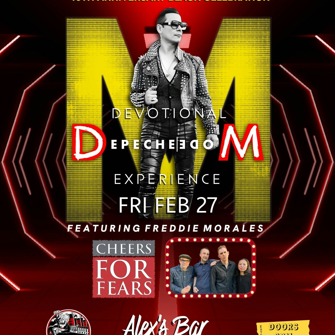 Photo of Devotional Depeche Mode Experience with Cheers For Fears (Tears for Fears Tribute)