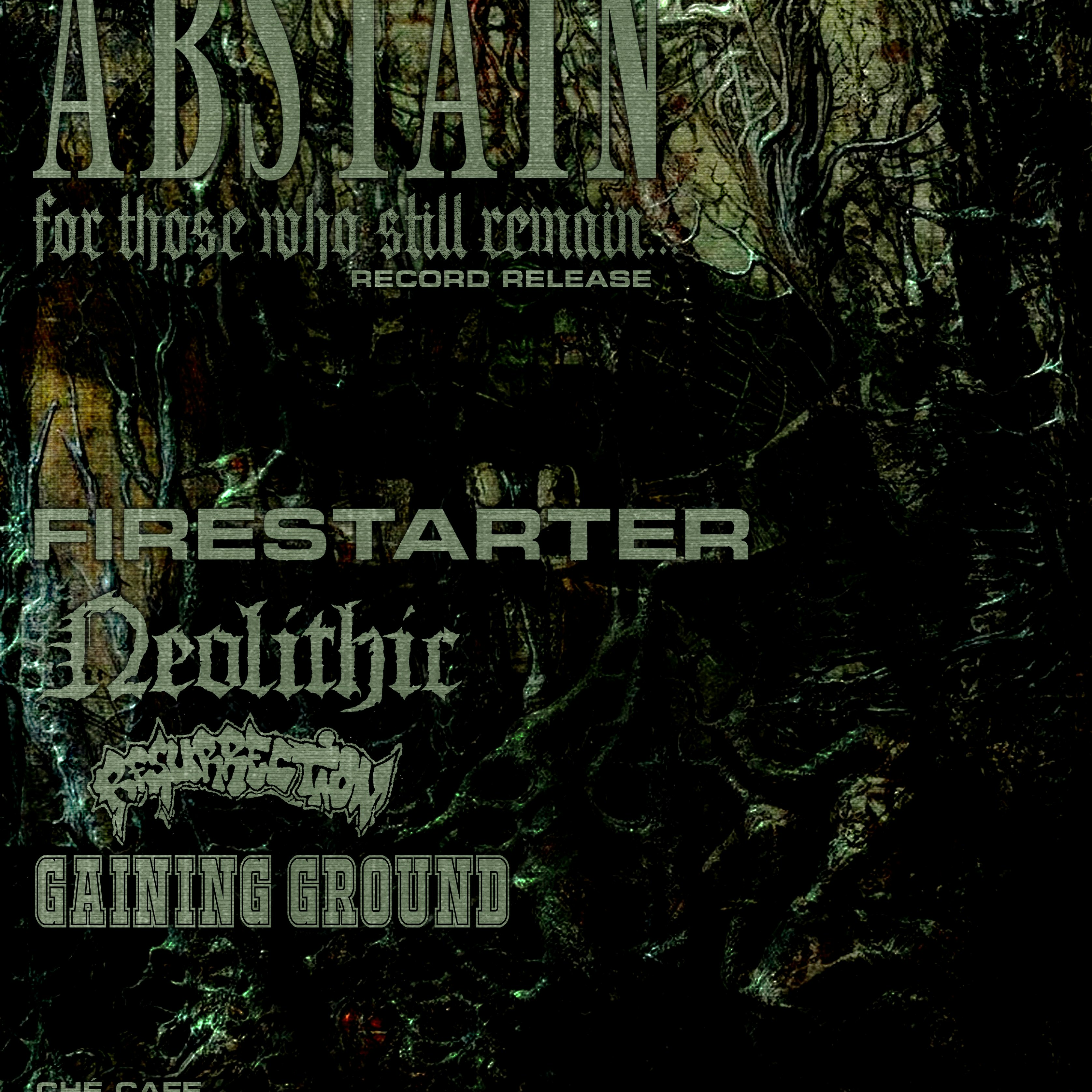 Photo of ABSTAIN RECORD RELEASE!!!