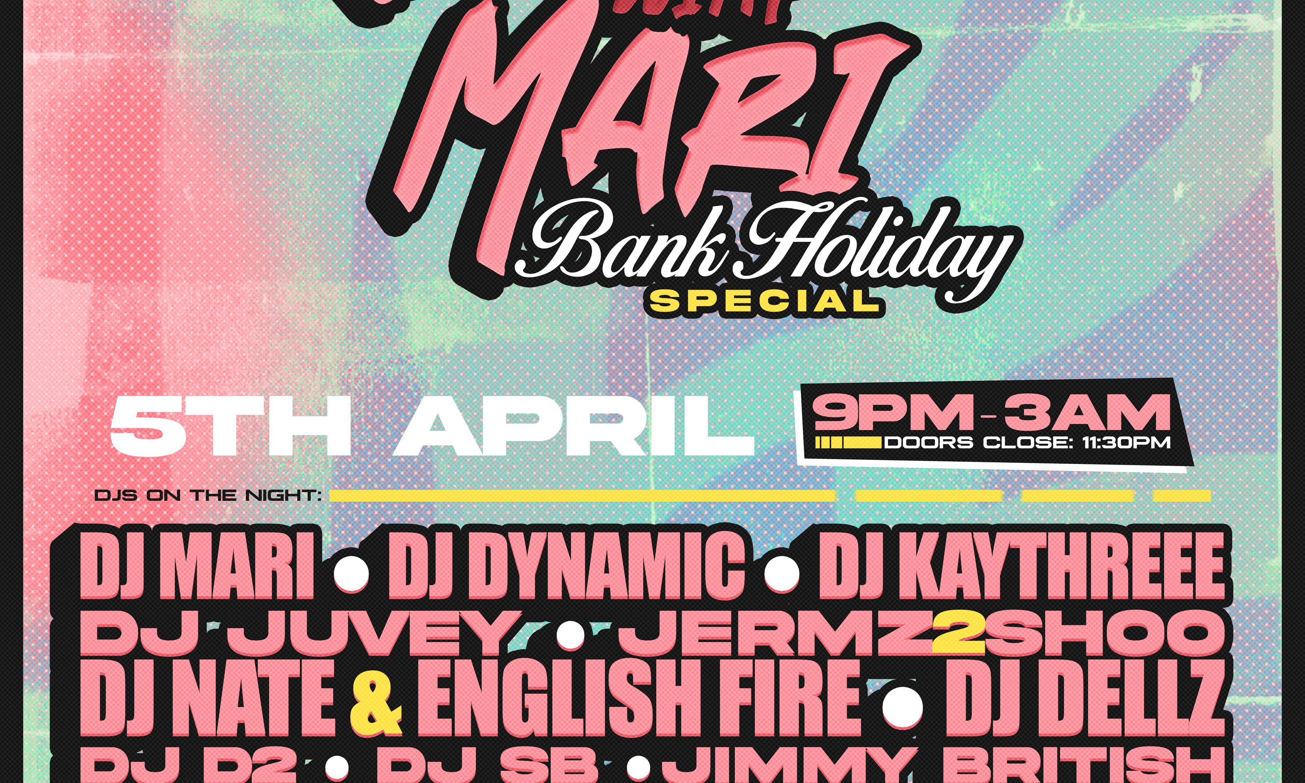 1 Year Anniversay : Bank Holiday Special