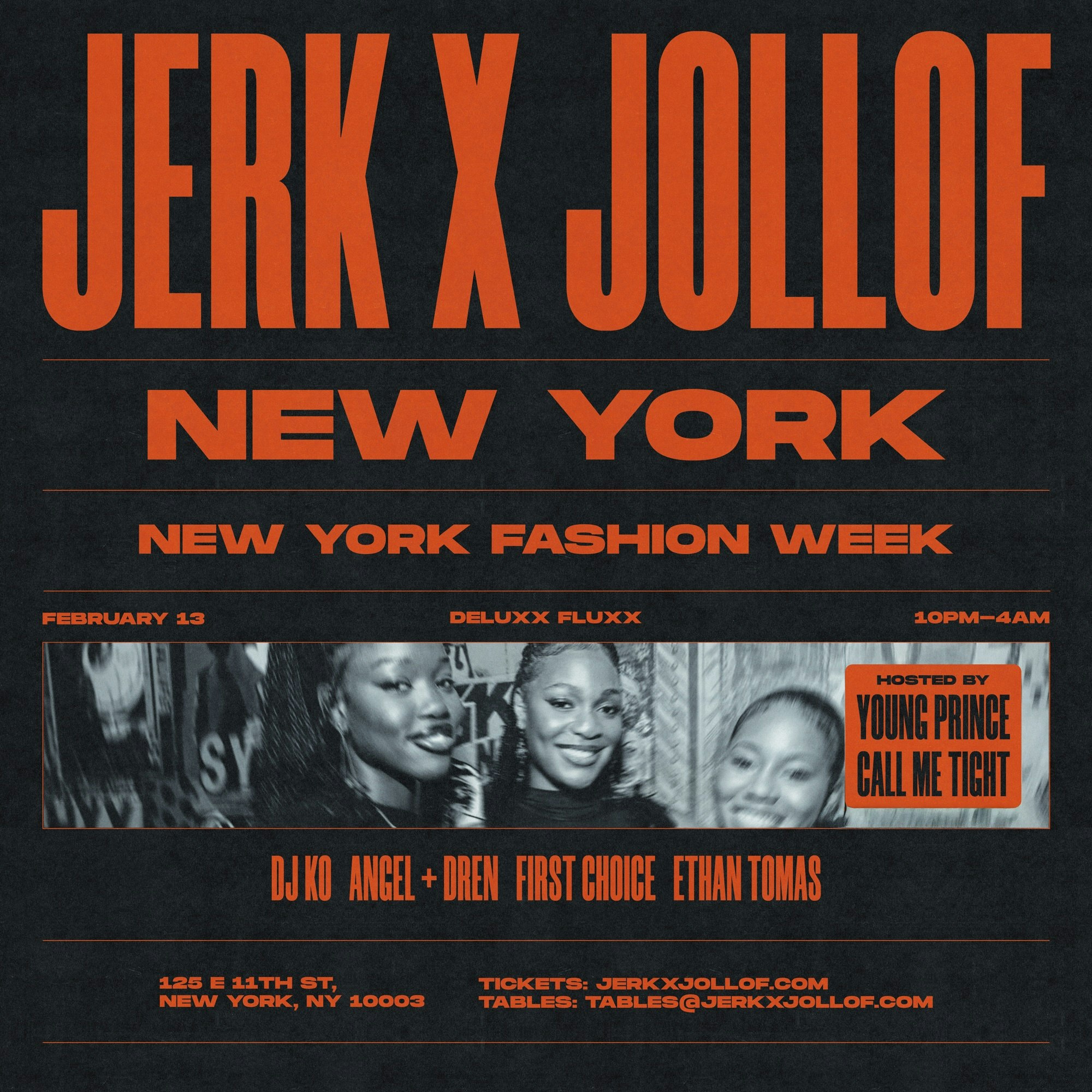 New York Fashion Week Tickets 2026 2026.Jerk X Jollof: New York (New York Fashion Week) Tickets | From $22.66 ...