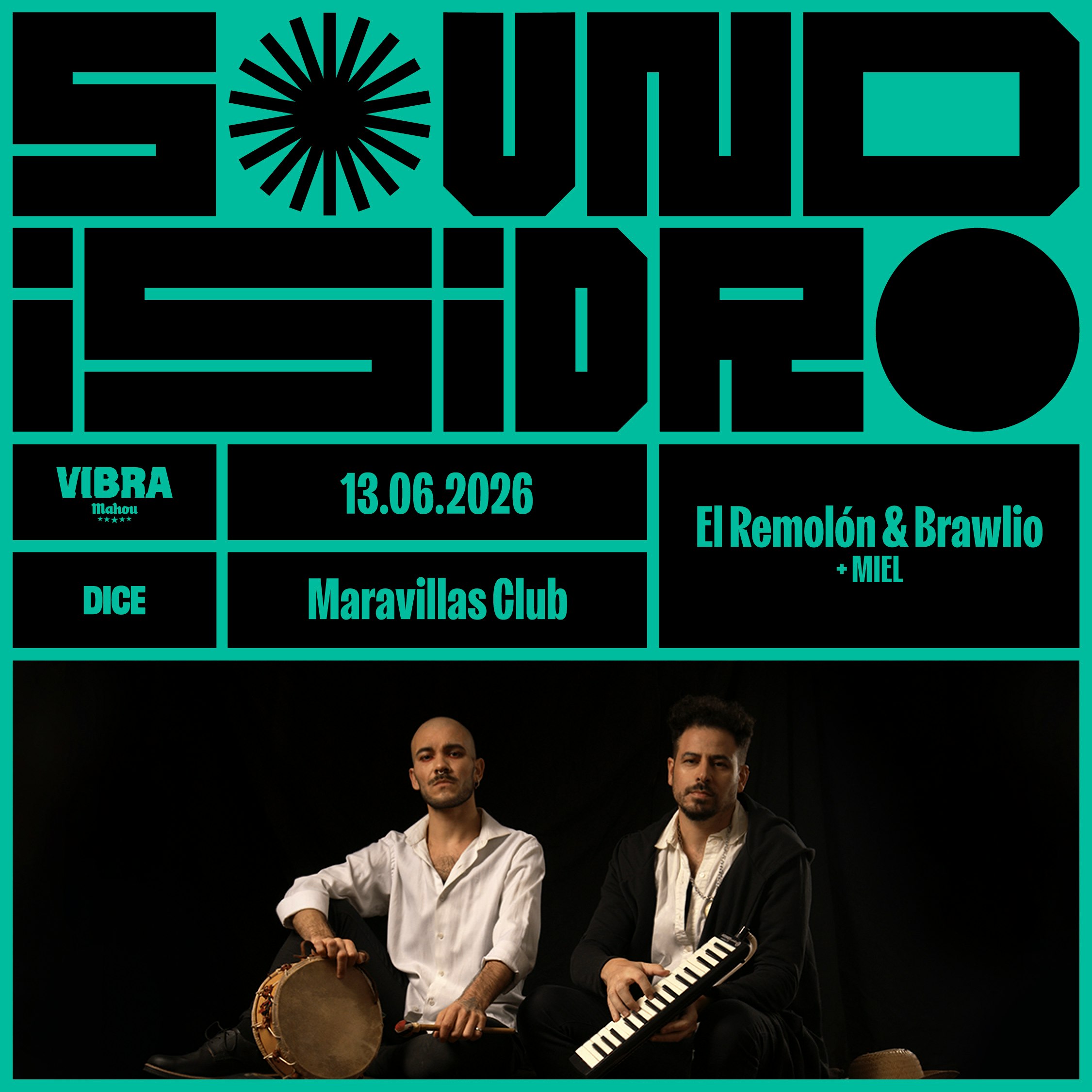 El Remolón & Brawlio + MIEL en Sound Isidro