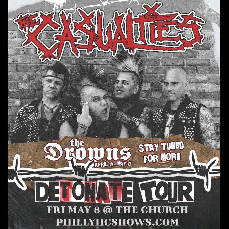 Photo of The Casualties - Detonate Tour at the Church