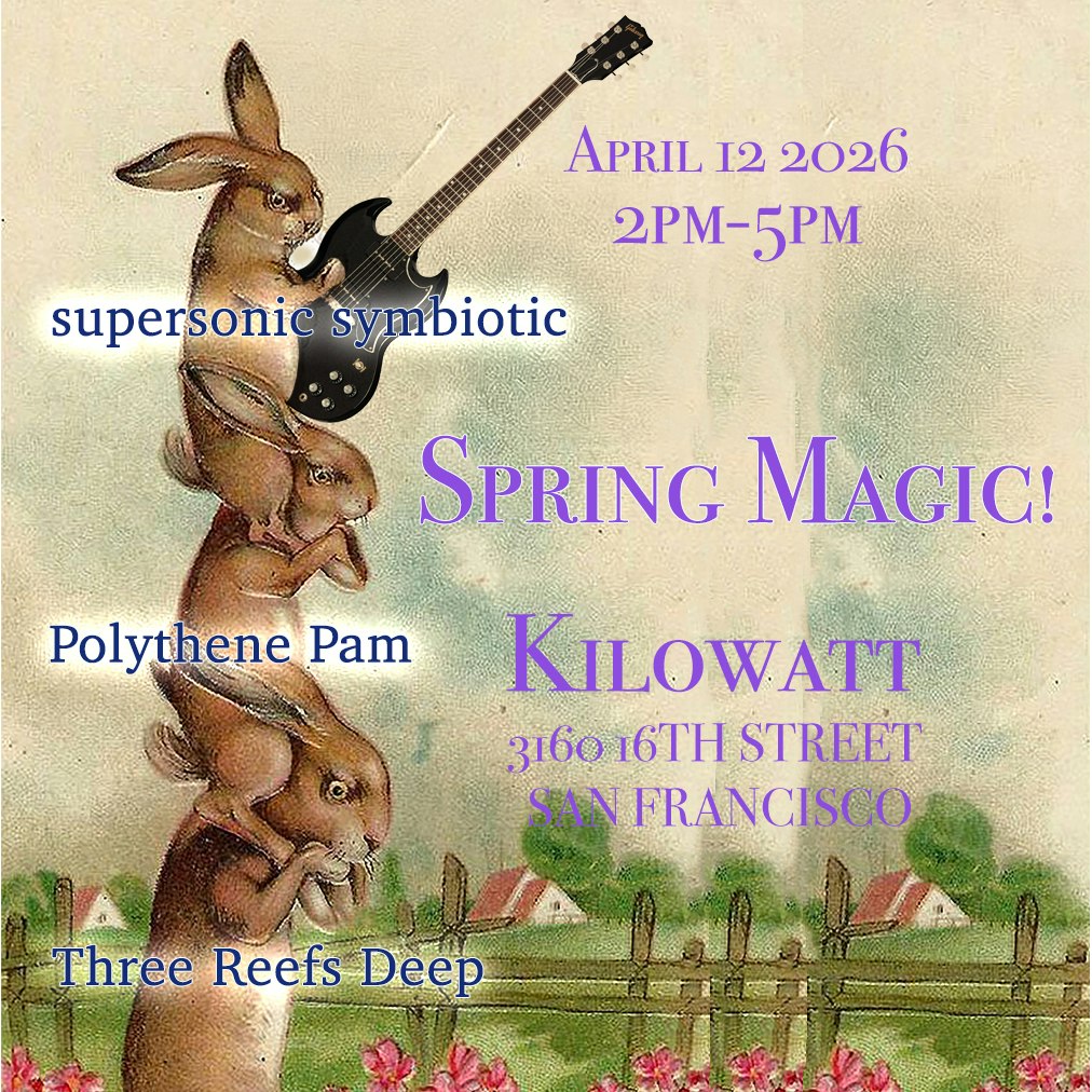 Photo of Supersonic Symbiotic, Polythene Pam and Three Reefs Deep