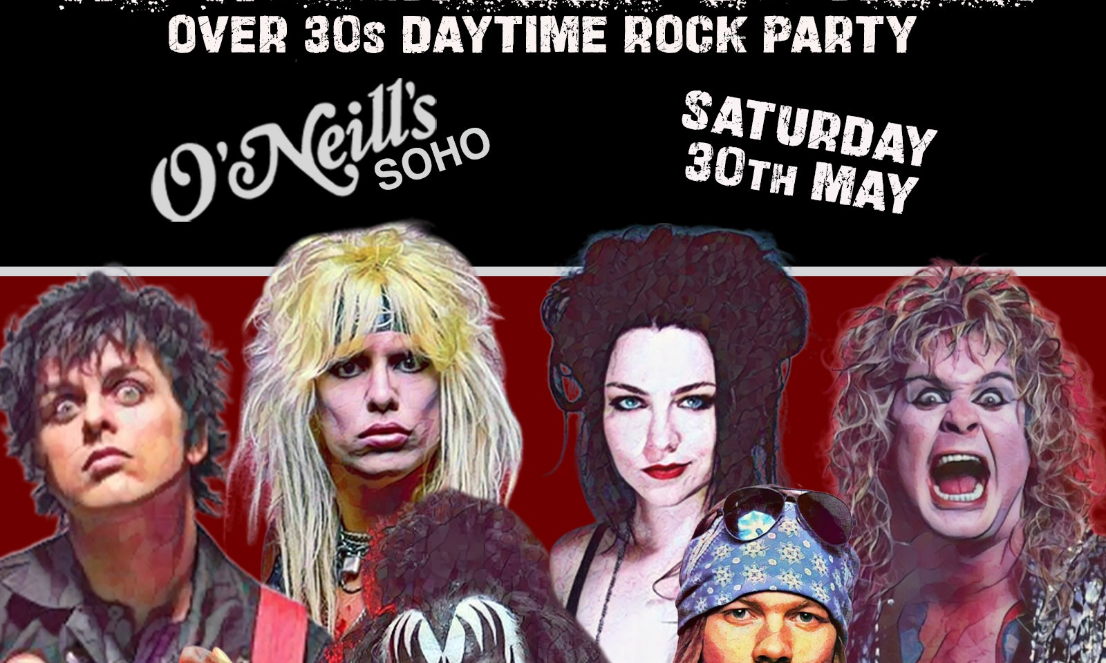 An Afternoon of Rock IV LONDON (Over 30s) 1/2 sold