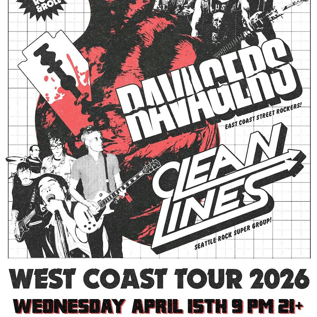 Photo of Ravagers + Clean Lines