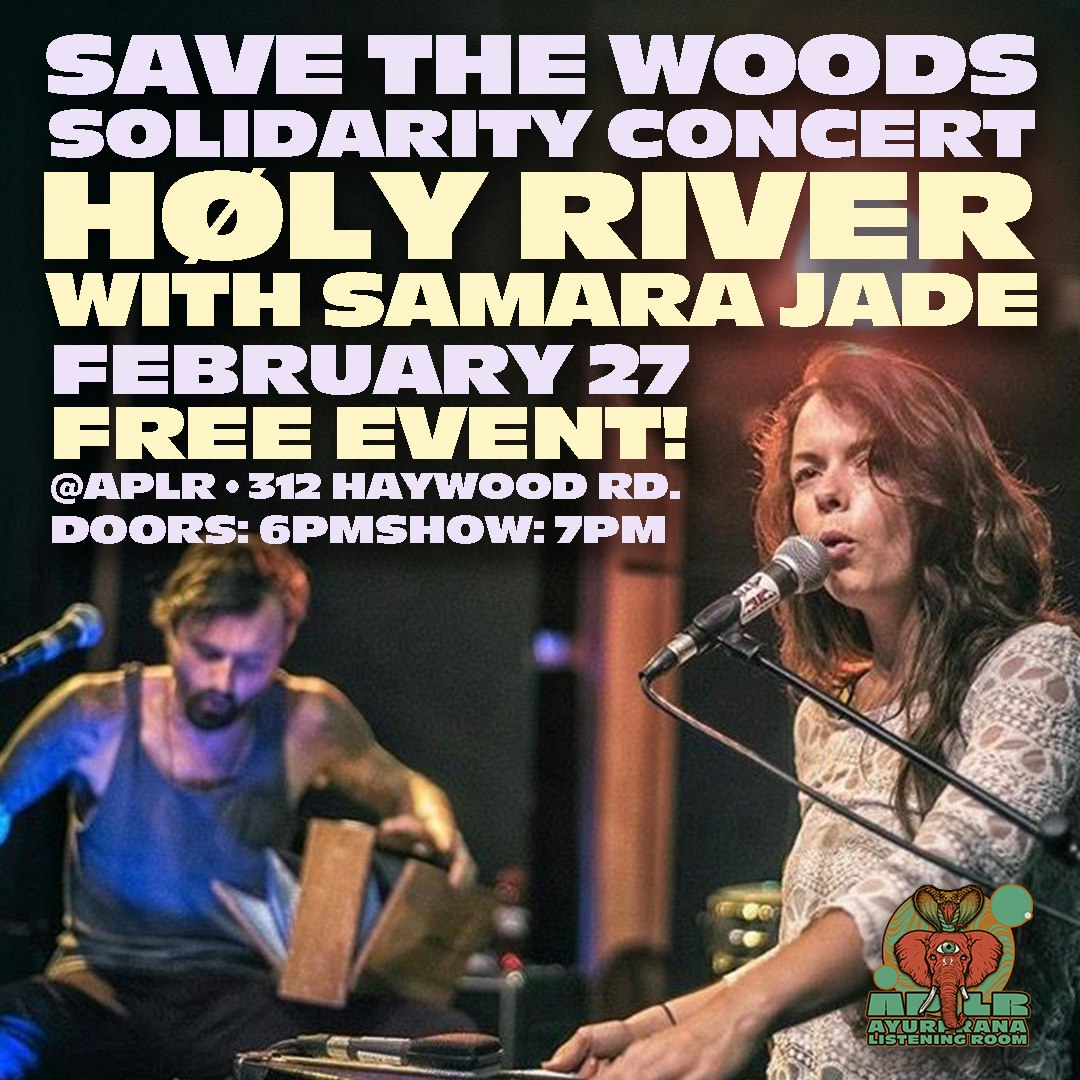Photo of Høly River and Samara Jade - Save the Woods Solidarity Concert