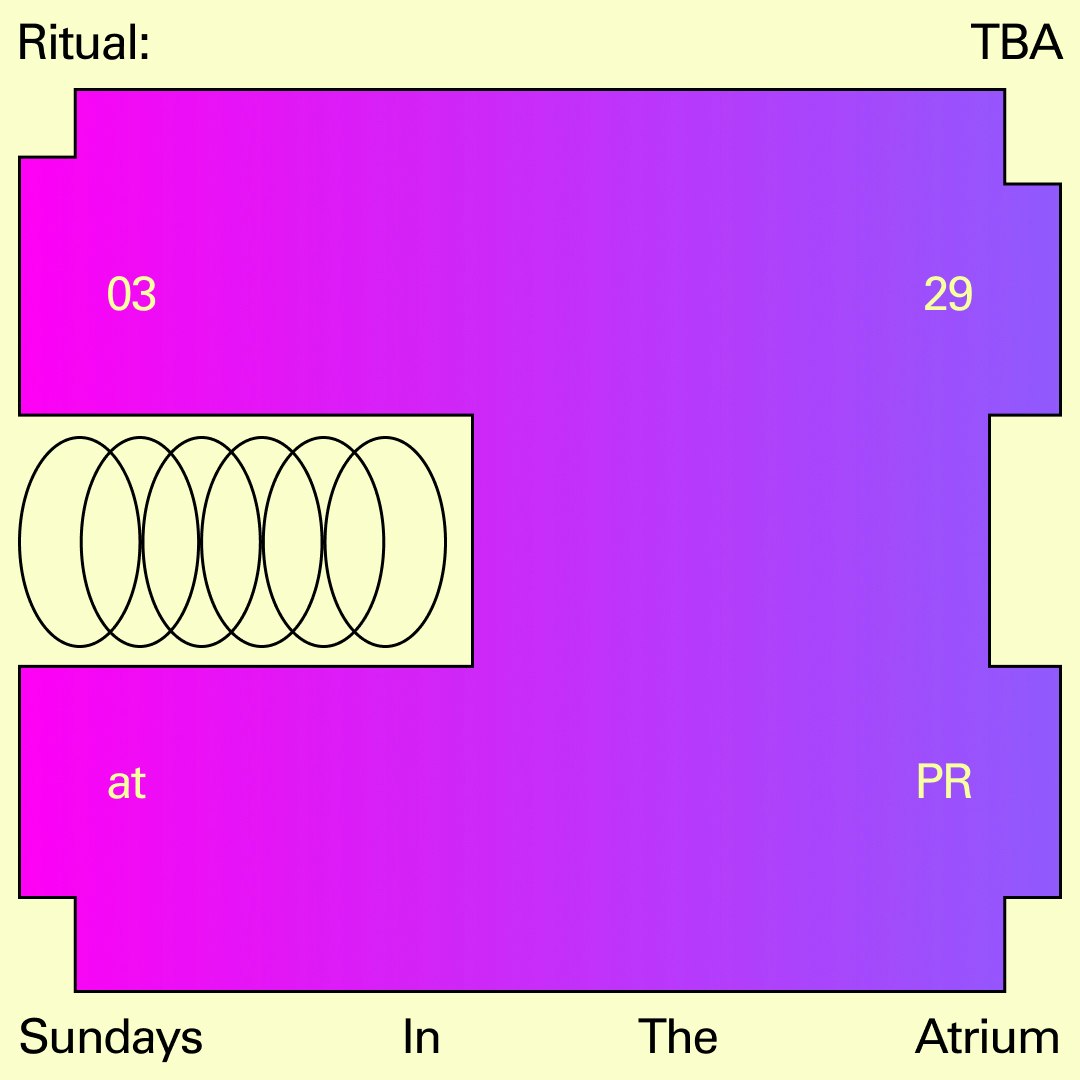 Sundays In The Atrium: Ritual