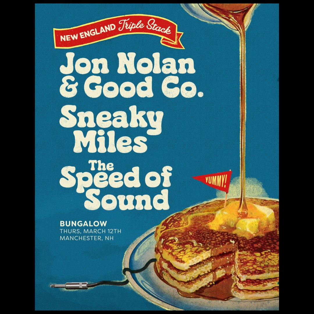 Photo of Triple Stack Tour: Jon Nolan & Good Co, Sneaky Miles and The Speed of Sound