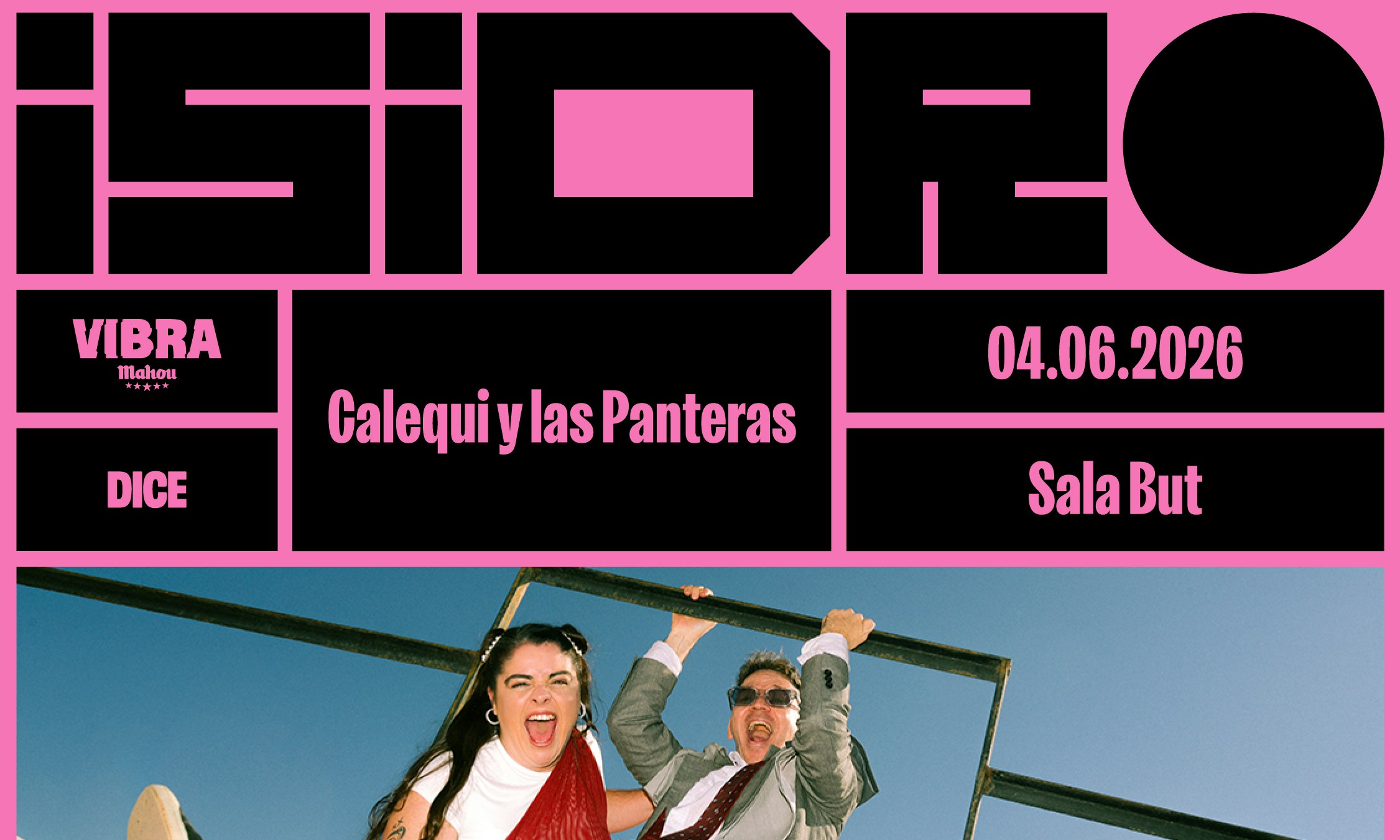 Calequi y Las Panteras en Sound Isidro
