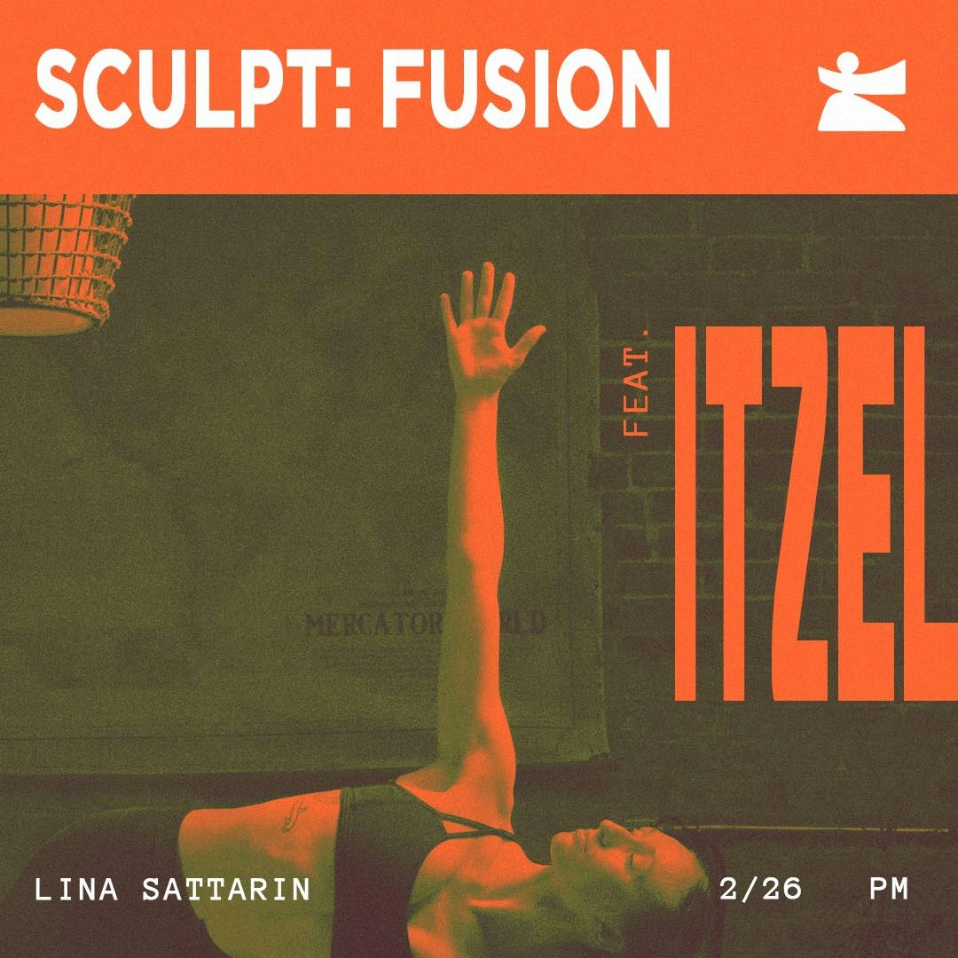 Photo of NOMADA mvmt — Sculpt Fusion with Lina Sattarin ft. Itzel dj set 2.26 6:45pm