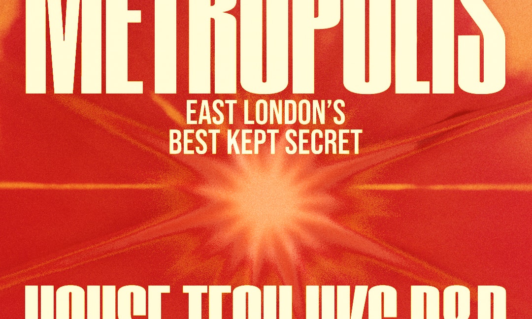Escape To Metropolis: House, Tech & UK Garage - Every Saturday