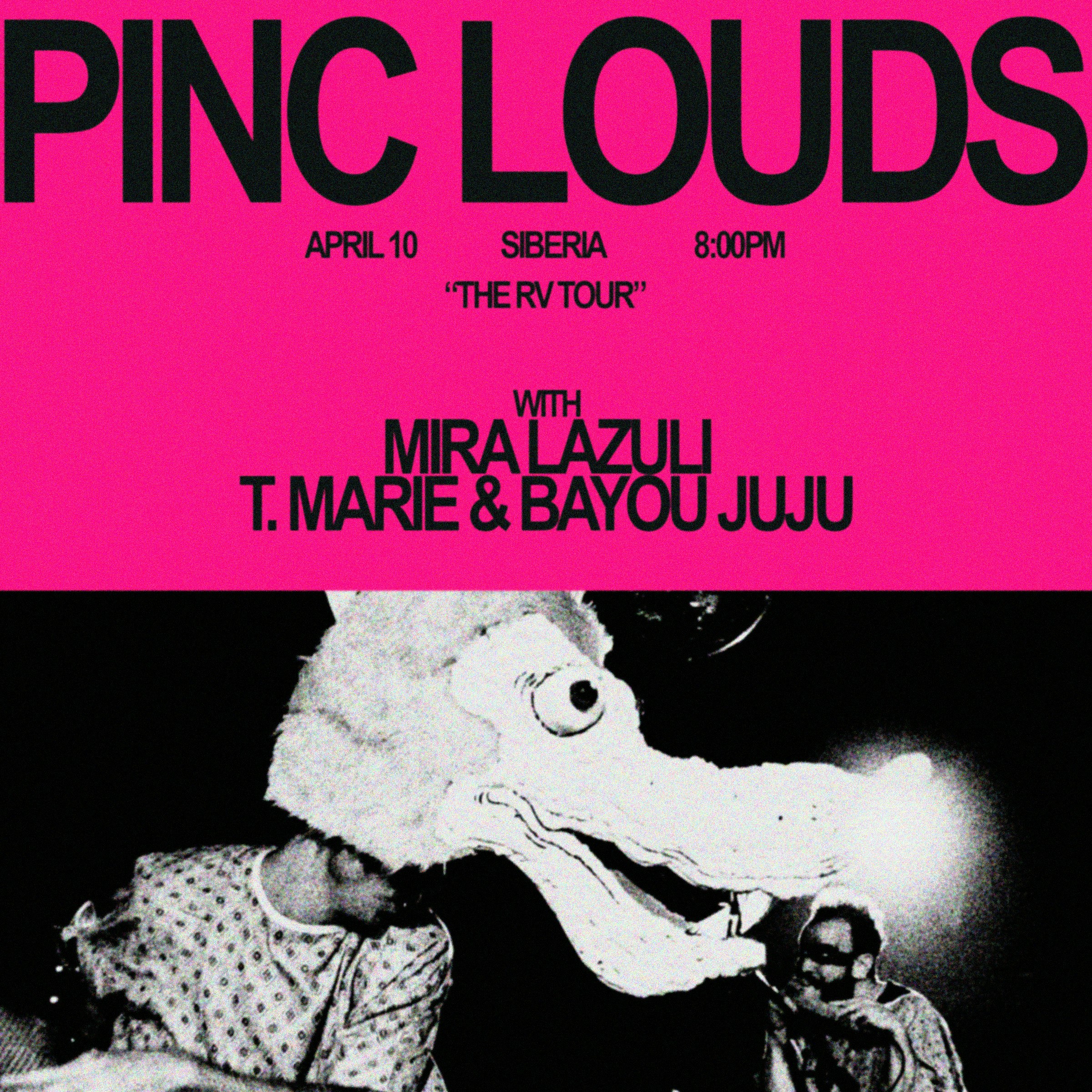 Photo of Pinc Louds with Mira Lazuli plus  Marie and Bayou Juju