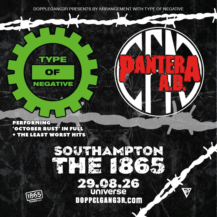 Type Of Negative + Pantera A.D.